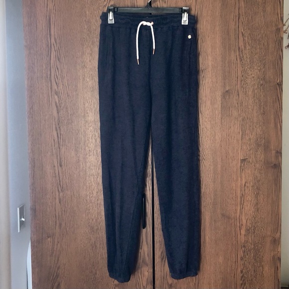 Volcom Navy Fleece Lived In Lounge Pants - Picture 3 of 5
